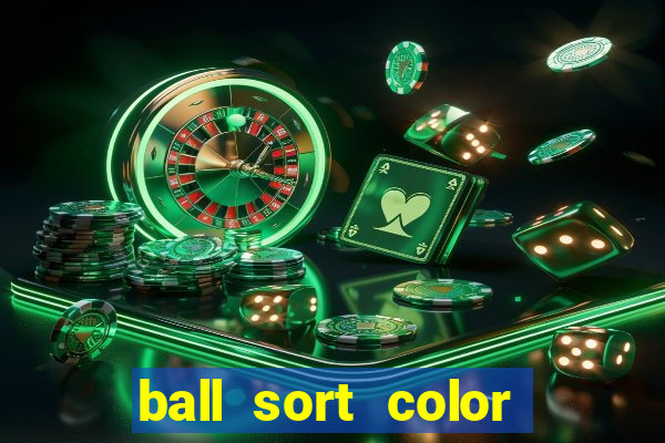 ball sort color water puzzle